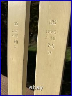 10th Mountain Division Antique Skis Includes Bindings (Unmounted) 1953