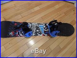 136 cm K2 Snowboard Snow Board Burton Bindings Size 6 RIDE Boa Boots Combo