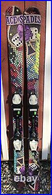 148 cm Nordica Ace of Spades J Twintip Skis with Tyrolia ELX 7.5 bindings