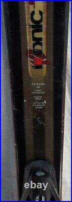 15-16 K2 iKonic 80 Used Men's Demo Skis withBindings Size 163cm #088212