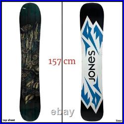 #1501 Jones Mountain Twin Mens Snowboard Size 157 cm