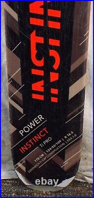 16-17 Power Instinct Used Men's Demo Skis withBindings Size 170cm #977443