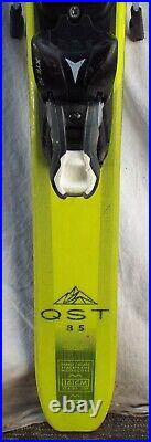 16-17 Salomon QST 85 Used Men's Demo Skis withBindings Size 161cm #977111