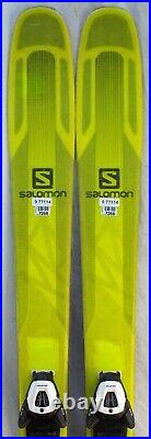 16-17 Salomon QST 85 Used Men's Demo Skis withBindings Size 177cm #977114