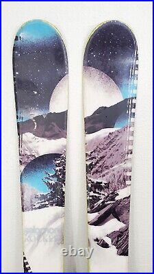 163 cm SALOMON ROCKER2 92 Twin Tip All Mountain Skis with Adjustable Bindings