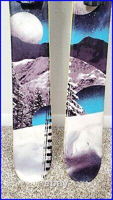 163 cm SALOMON ROCKER2 92 Twin Tip All Mountain Skis with Adjustable Bindings