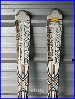 166 cm SALOMON X-WING TORNADO Ti All Mountain Skis with Z12 Adjustable Bindings