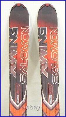 168 cm SALOMON X-WING 8R Titanium All Mountain Skis with Z11 Adjustable Bindings