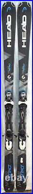 17-18 Head Natural instinct Used Men's Demo Skis withbindings Size 177cm #346999