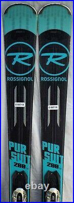 17-18 Rossignol Pursuit 200 Used Men's Demo Skis withBindings Size 163cm #088718