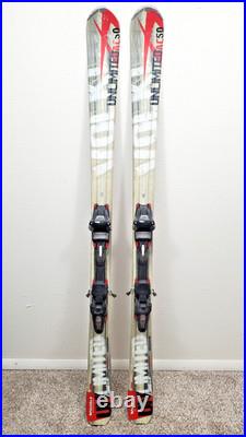 170 cm VOLKL UNLIMITED AC50 All Mountain Performce Skis with Adjustable Bindings