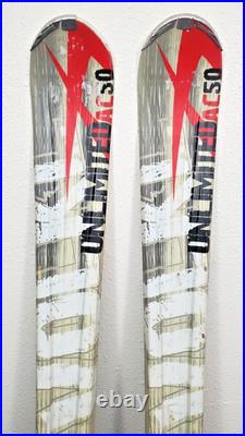170 cm VOLKL UNLIMITED AC50 All Mountain Performce Skis with Adjustable Bindings