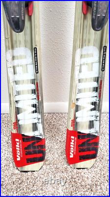 170 cm VOLKL UNLIMITED AC50 All Mountain Performce Skis with Adjustable Bindings