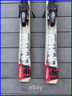 170 cm VOLKL UNLIMITED AC50 All Mountain Performce Skis with Maker Wide Bindings