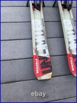170 cm VOLKL UNLIMITED AC50 All Mountain Performce Skis with Maker Wide Bindings