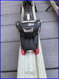170 cm VOLKL UNLIMITED AC50 All Mountain Performce Skis with Maker Wide Bindings
