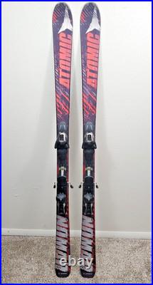 171cm ATOMIC NOMAD SMOKE All Mountain Rocker Skis with Adjustable Bindings