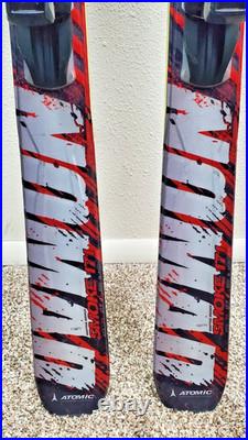 171cm ATOMIC NOMAD SMOKE All Mountain Rocker Skis with Adjustable Bindings