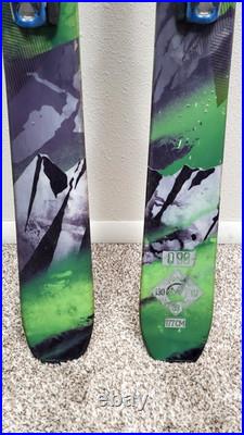 177cm SALOMON Q-90 Twin Tip All-Mountain Rocker Skis