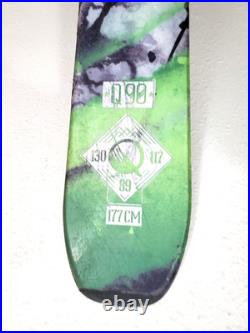 177cm SALOMON Q-90 Twin Tip All-Mountain Rocker Skis