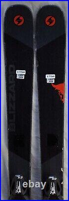 18-19 Blizzard Brahma Used Men's Demo Skis withBindings Size 166cm #977546