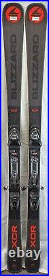 18-19 Blizzard XCR Used Men's Demo Skis withBindings Size 167cm #819684