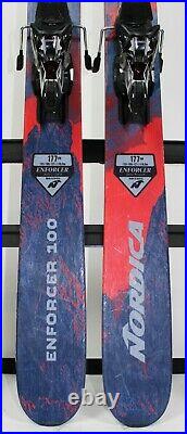 18/19 Nordica enforcer 100, 177cm, Used Demo Skis, Griffon 13 Bindings #188153