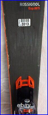 18-19 Rossignol Experience 88 Ti Used Men's Demo Ski withBinding Size166cm #085914
