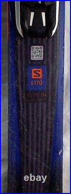 18-19 Salomon XDR 76 STR Used Men's Demo Skis withBindings Size 170cm #979312