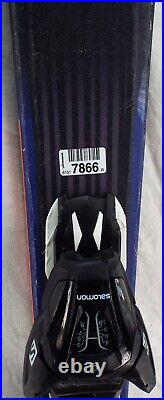 18-19 Salomon XDR 76 STR Used Men's Demo Skis withBindings Size 170cm #979312