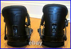 18/19 Union Contact Black Snowboard Bindings Small S/M pro team force strata