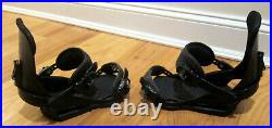 18/19 Union Contact Black Snowboard Bindings Small S/M pro team force strata
