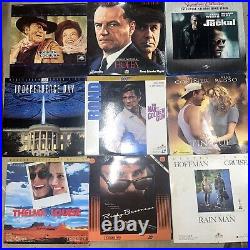 18 Lot of Laserdisc Movies- All Near Mint- Risky Business, Tim Cup, Rain man, ++