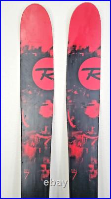 180 cm ROSSIGNOL SIN 7 Powder Turn Rocker All Mountain Skis / No Bindings
