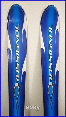 182cm ROSSIGNOL BANDIT B2 All Mountain Skis with Adjustable Bindings