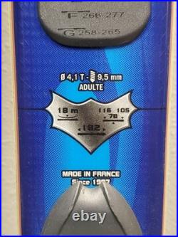 182cm ROSSIGNOL BANDIT B2 All Mountain Skis with Adjustable Bindings