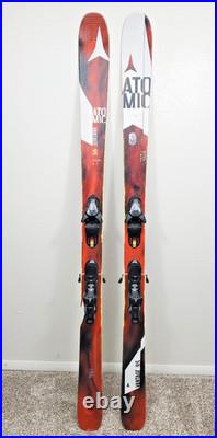 186cm ATOMIC VANTAGE 95 All Mountain Rocker Skis with Adjustable Bindings