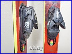 186cm ATOMIC VANTAGE 95 All Mountain Rocker Skis with Adjustable Bindings