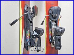 186cm ATOMIC VANTAGE 95 All Mountain Rocker Skis with Adjustable Bindings