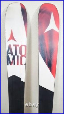 186cm ATOMIC VANTAGE 95 All Mountain Rocker Skis with Adjustable Bindings