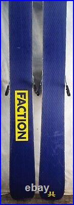 19-20 Faction Candide 2.0 Used Men's Demo Skis with Bindings Size 178cm #978187