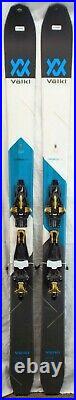 19-20 Volkl VTA 108 Used Men's Demo Skis Size 181cm withBindings and Skins #819988