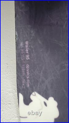 195cm DPS Wailer 95 Twin Tip All Mountain Skis 195cm DPS Wailer 95 Twin Tip All Mountain Skis