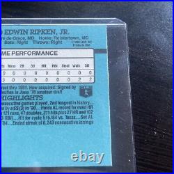 1991 Donruss Error Card All-Stars Yellow Stripe at Bottom Right #52 Cal Ripken