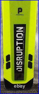 20-21 K2 Disruption 82TI Used Men's Demo Skis withBindings Size 163cm #087202