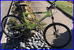 2002 Cannondale JEKYLL 800 LEFTY All Mountain Bike Rare Well Maintained Green