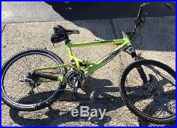 2002 Cannondale JEKYLL 800 LEFTY All Mountain Bike Rare Well Maintained Green