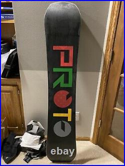2018 Never Summer Proto Type Two 154 snowboard