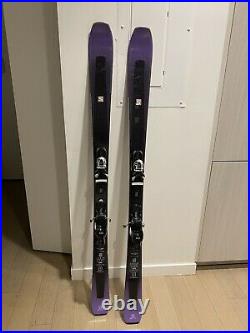 2019 Salomon Aira 84 Ti Women/Men's 165cm Skis with Bindings