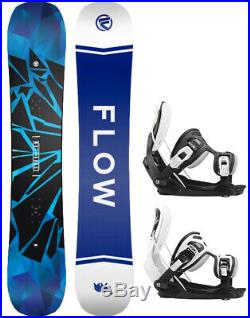 2020 FLOW Burst 162cm WIDE Snowboard+Alpha Stormtrooper LTD Bindings NEW UPDATED